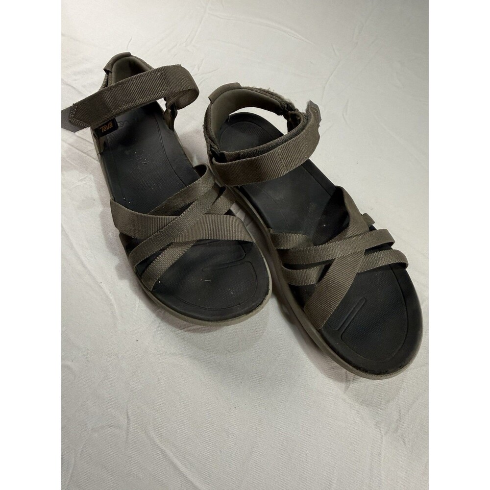 Teva Terra‑Float Livia Women’s Size 10 Brown Tan Sport Sandals – Adjustable